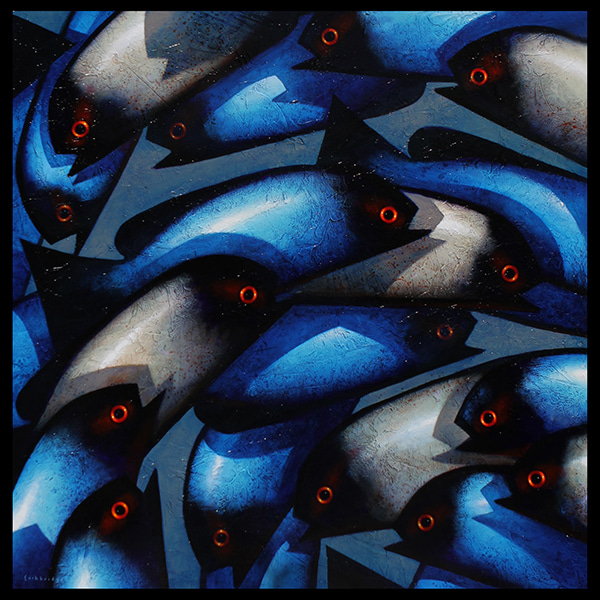 Blue Fish by Brett Lethbridge | Lethbridge Gallery